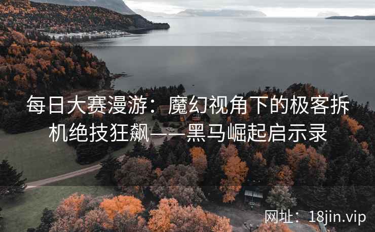 每日大赛漫游：魔幻视角下的极客拆机绝技狂飙——黑马崛起启示录